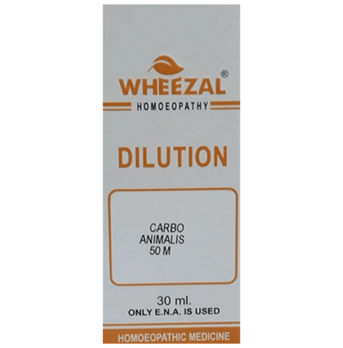 Wheezal Carbo Animalis Dilution 50M - Classic Derma