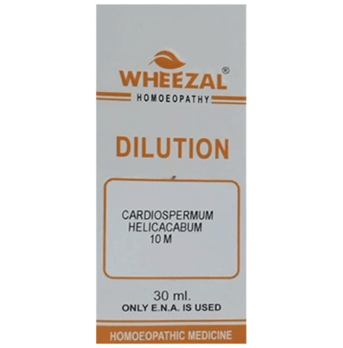 Wheezal Cardiospermum Dilution 10M - Classic Derma