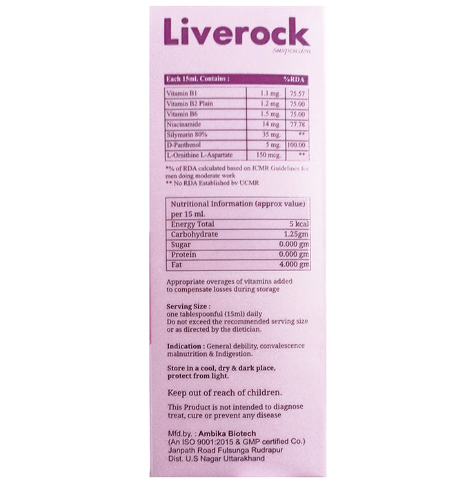 Liverock Oral Suspension