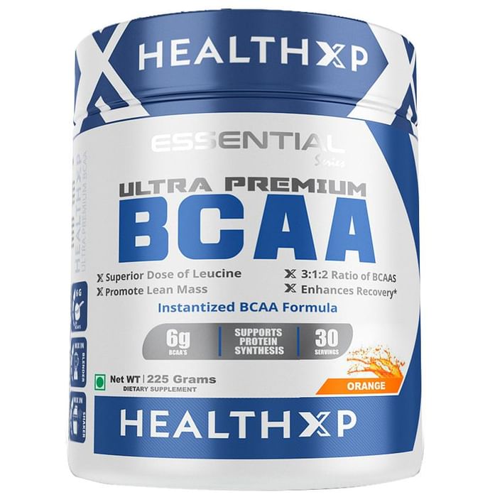 HealthXP Ultra Premium BCAA 3:1:2 Orange - Classic Derma