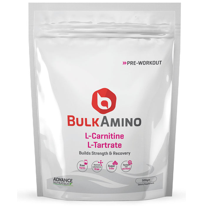 Advance Nutratech BulkAmino L-Carnitine L-Tartrate Powder Unflavoured - Classic Derma