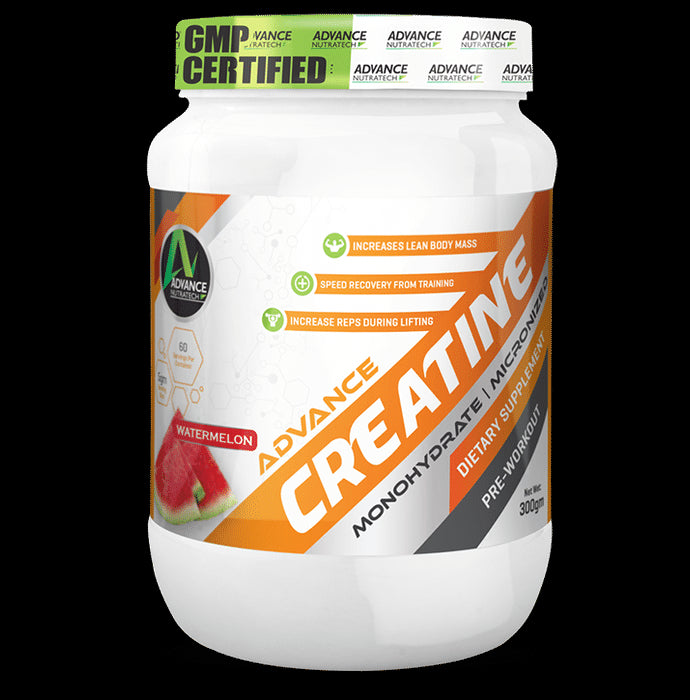 Advance Nutratech Creatine Monohydrate Powder Watermelon - Classic Derma