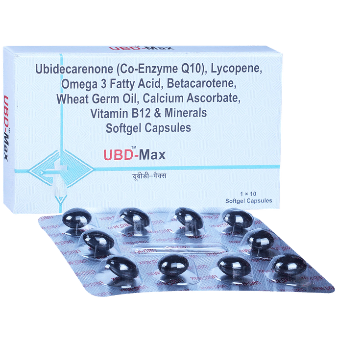Ubd-Max Soft Gelatin Capsule - Classic Derma