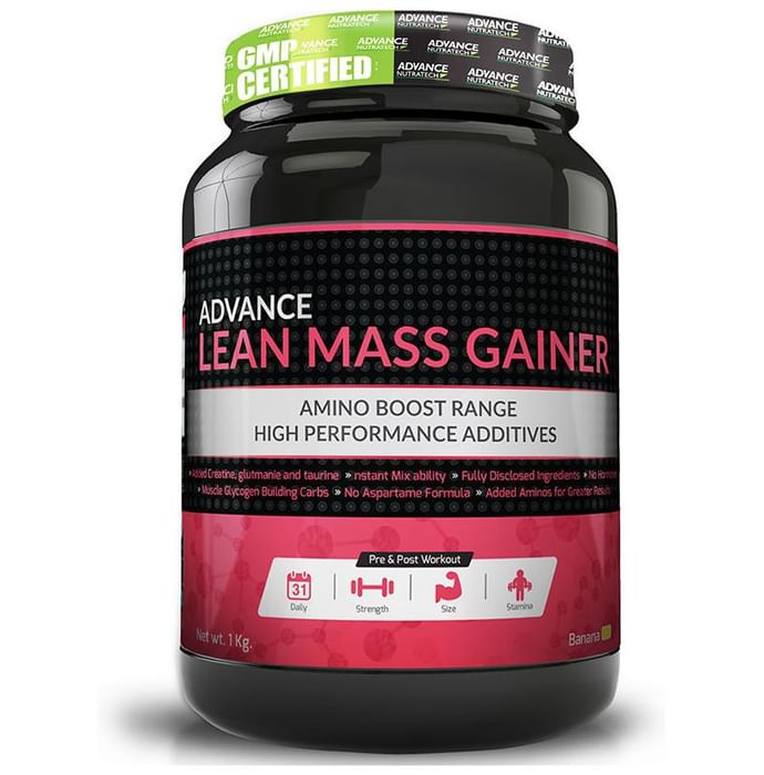 Advance Nutratech Lean Mass Gainer Powder Banana - Classic Derma