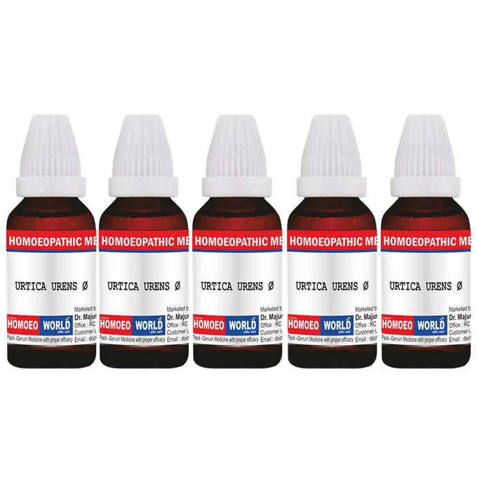 Dr. Majumder Homeo World Urtica Urens Mother Tincture (30ml Each) Q - Classic Derma
