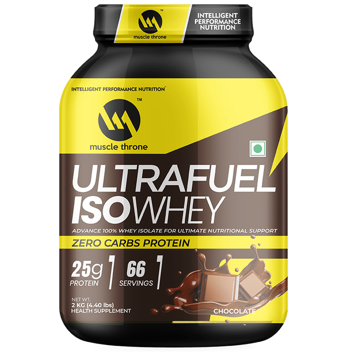 Muscle Throne Ultra Fuel Iso Whey Powder Chocolate - Classic Derma