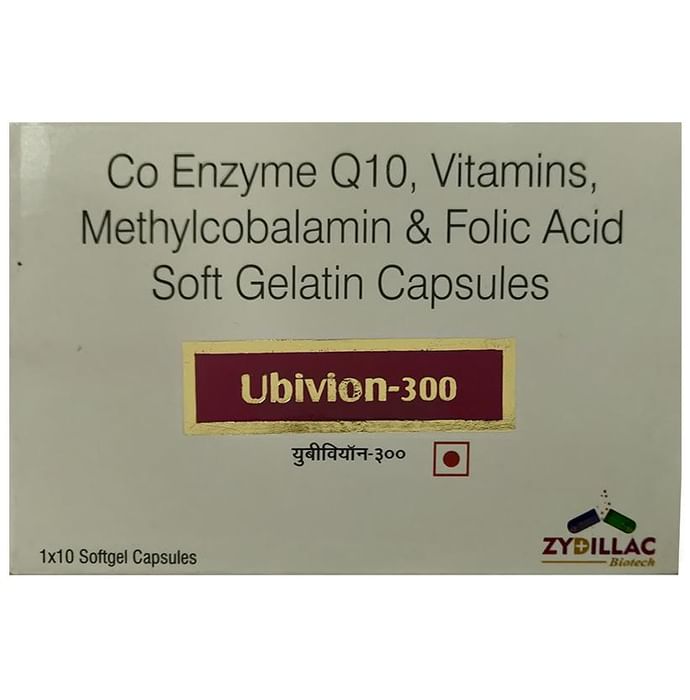 Ubivion 300 Soft Gelatin Capsule - Classic Derma