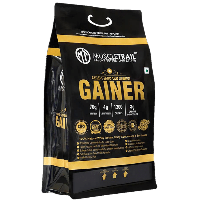 Muscle Trail Gold Standard Series Gainer - Classic Derma