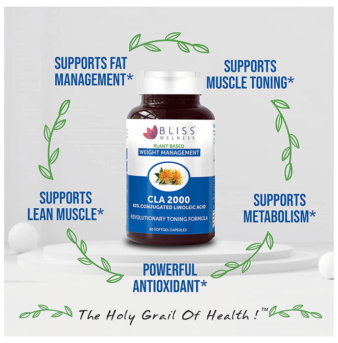 Bliss Welness Plant Based Weight Management Softgel Capsule