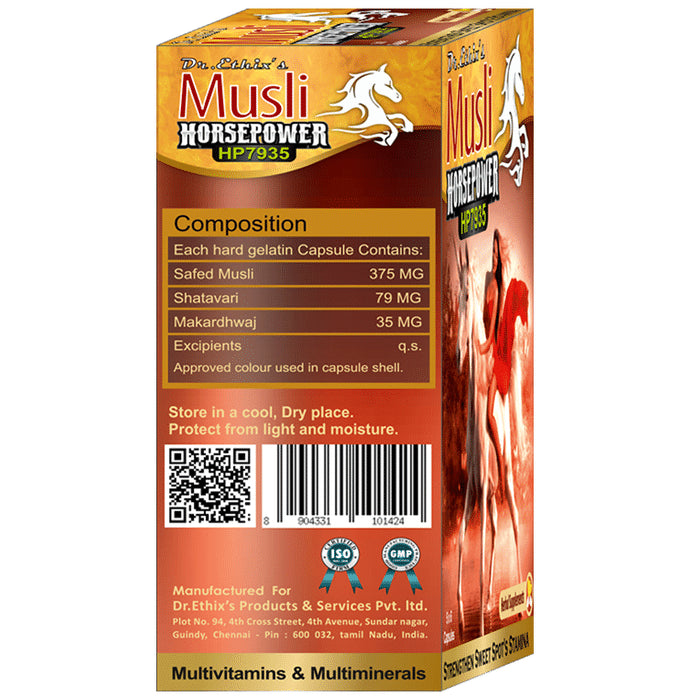 Dr. Ethix's Musli Horsepower HP 7935 Capsule