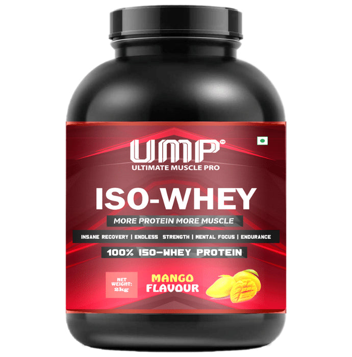 Ultimate Muscle Pro ISO-Whey Protein Powder Mango - Classic Derma