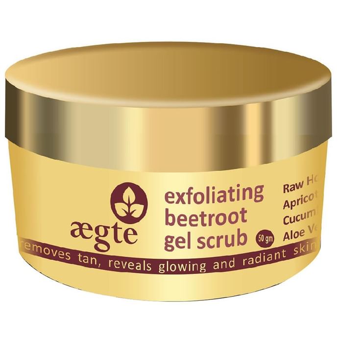 Aegte Exfoliating Beetroot Gel Scrub - Classic Derma