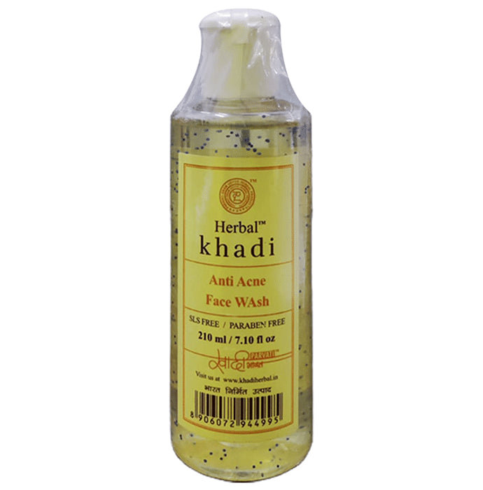 Khadi Herbal Anti-Acne Face Wash - Classic Derma