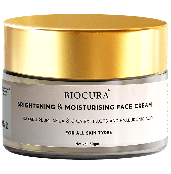 Biocura Brightening & Moisturising Face Cream - Classic Derma