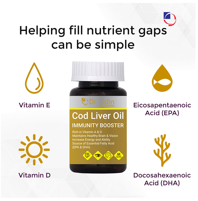 Dr. Odin Nutrition Cod Liver Oil Softgel Capsule