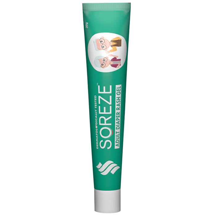 Soreze Adult Diaper Rash Gel - Classic Derma