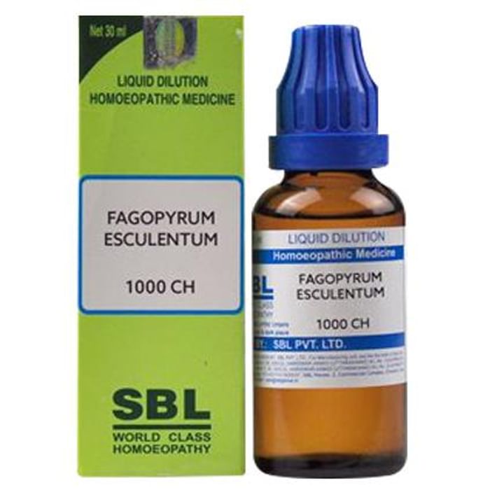 SBL Fagopyrum Esculentum Dilution 1000 CH - Classic Derma