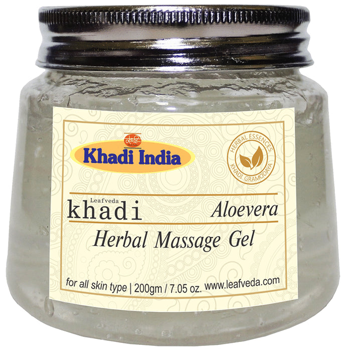Khadi Leafveda Aloevera Herbal Massage Gel - Classic Derma