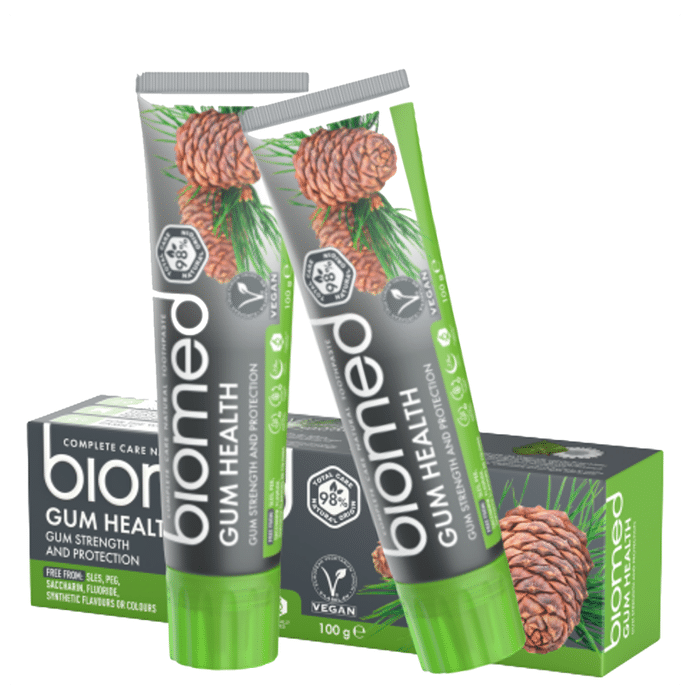 Biomed Complete Care Natural Toothpaste (100gm Each) Gum Health Buy 1 Get 1 Free - Classic Derma