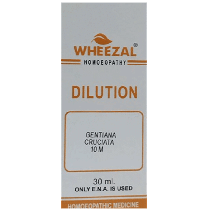 Wheezal Gentiana Cruciata Dilution 10M - Classic Derma