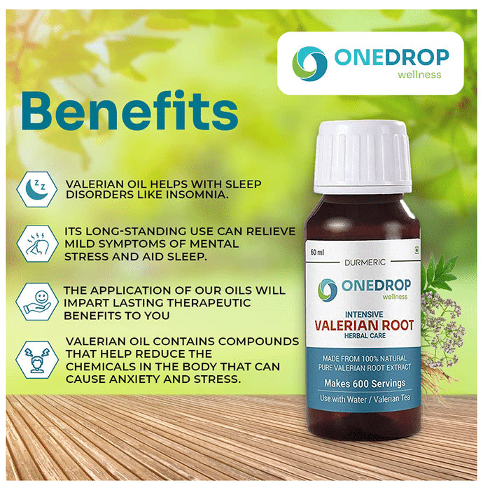 Durmeric Onedrop Intensive Valerian Root Herbal Care Oral Drops