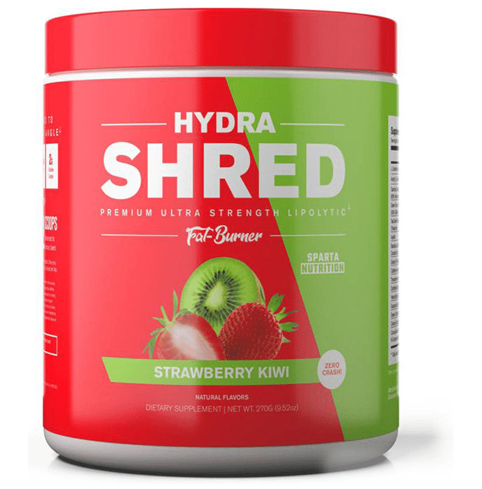 Sparta Nutrition Hydra Shred Fat Burner Strawberry Kiwi - Classic Derma