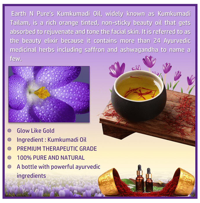 Earth N Pure Kumkumadi Oil