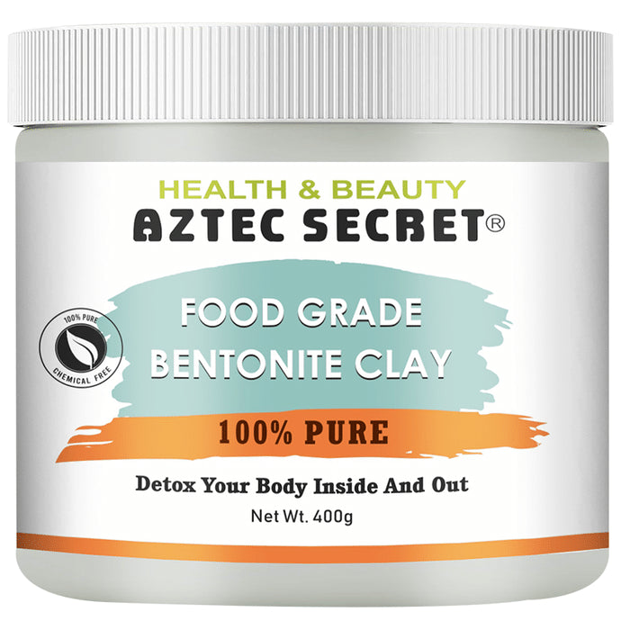 Aztec Secret Food Grade Bentonite Clay 100% Pure - Classic Derma