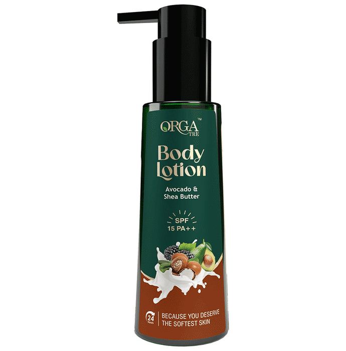 Orgatre Body Lotion Avocado & Shea Butter - Classic Derma