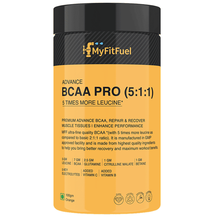 MyFitFuel Advance BCAA Pro (5:1:1) Orange - Classic Derma