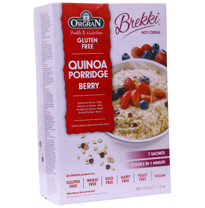 Orgran Quinoa Porridge Berry - Classic Derma