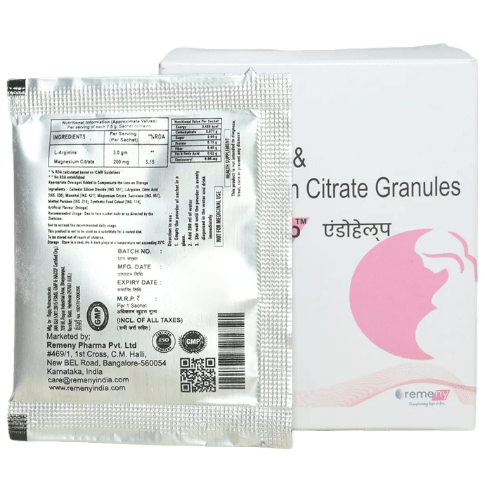 EndoHelp Sachet (7.5gm Each) Orange Sugar Free