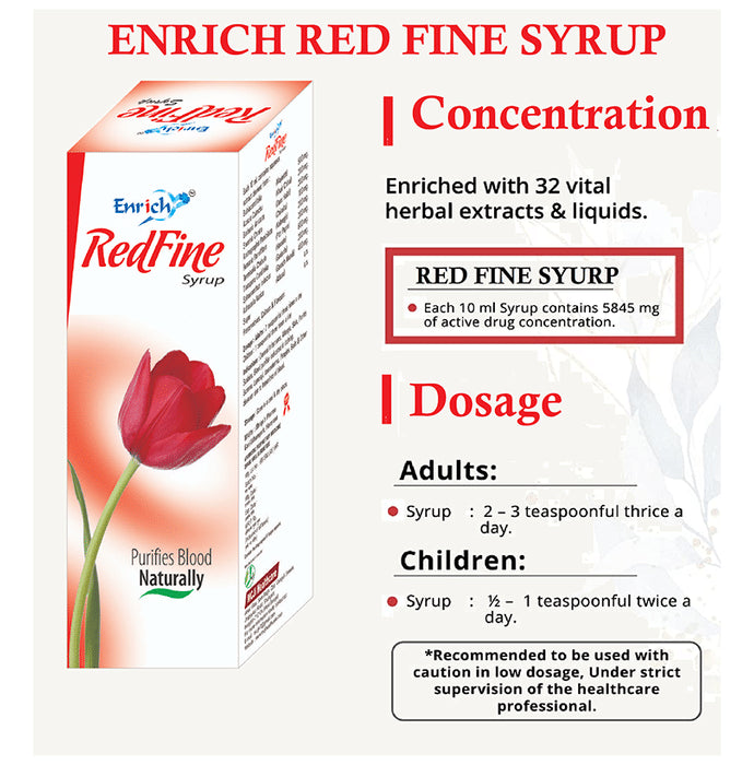 Enrich+ Red Fine Syrup (20ml Each)