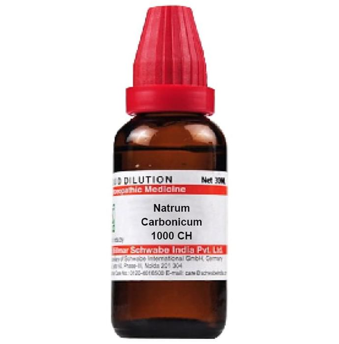 Dr Willmar Schwabe India Natrum Carbonicum Dilution 1000 CH - Classic Derma