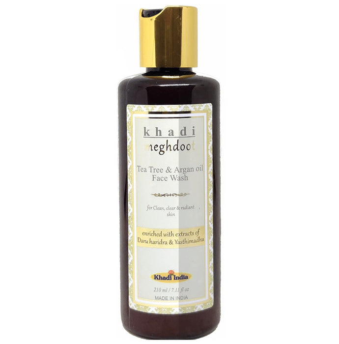 Khadi Meghdoot Tea Tree & Argan Oil Face Wash - Classic Derma