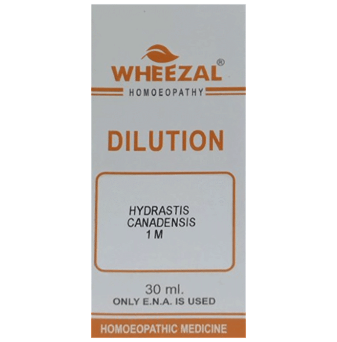 Wheezal Hydrastis Can Dilution 1M - Classic Derma