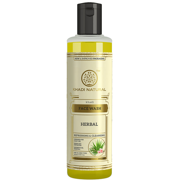 Khadi Naturals Ayurvedic Herbal Face Wash - Classic Derma