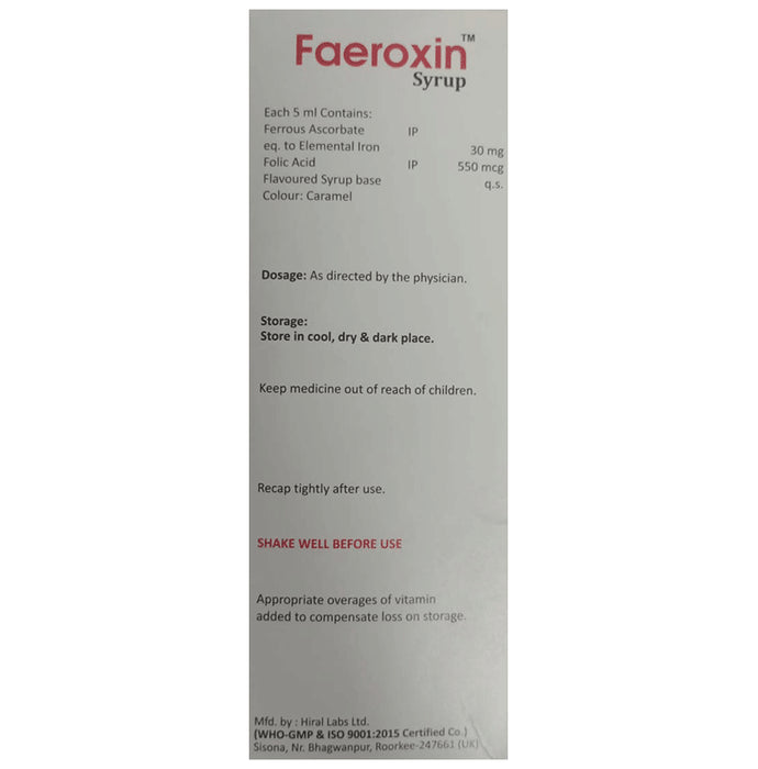 Faeroxin Syrup
