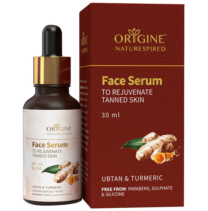 Origine Naturespired Face Serum Ubtan & Turmeric for Rejuvenate Tanned Skin - Classic Derma
