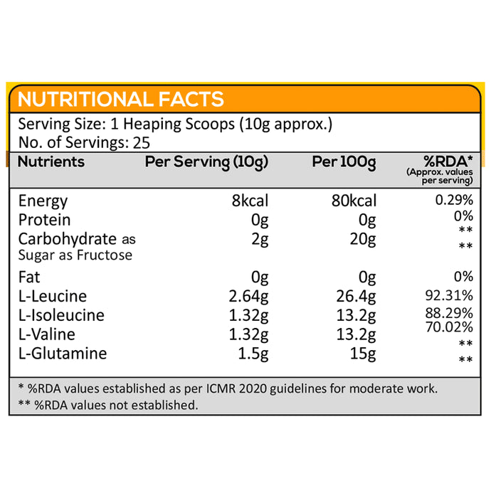 FB Nutrition BCAA M.R.F Muscle Recorvery Formula Litchi