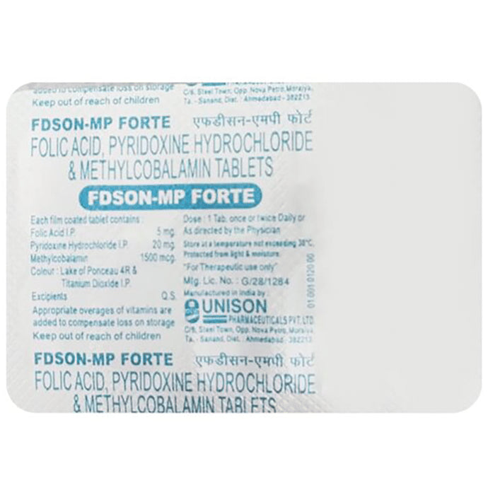 Fdson MP Forte Tablet - Classic Derma