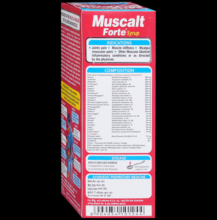 Aimil Pharmaceuticals Muscalt Forte Syrup