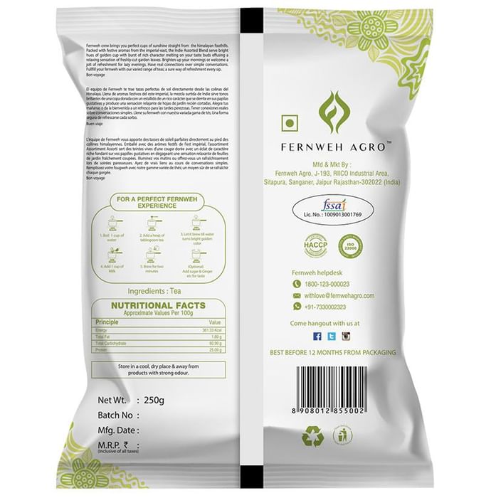 Fernweh Agro Indie Assorted Blend Tea