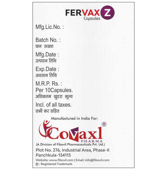 Fervax Z Capsule