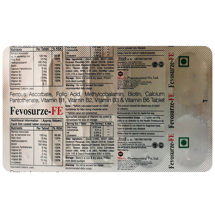 Fevosurze-FE Tablet