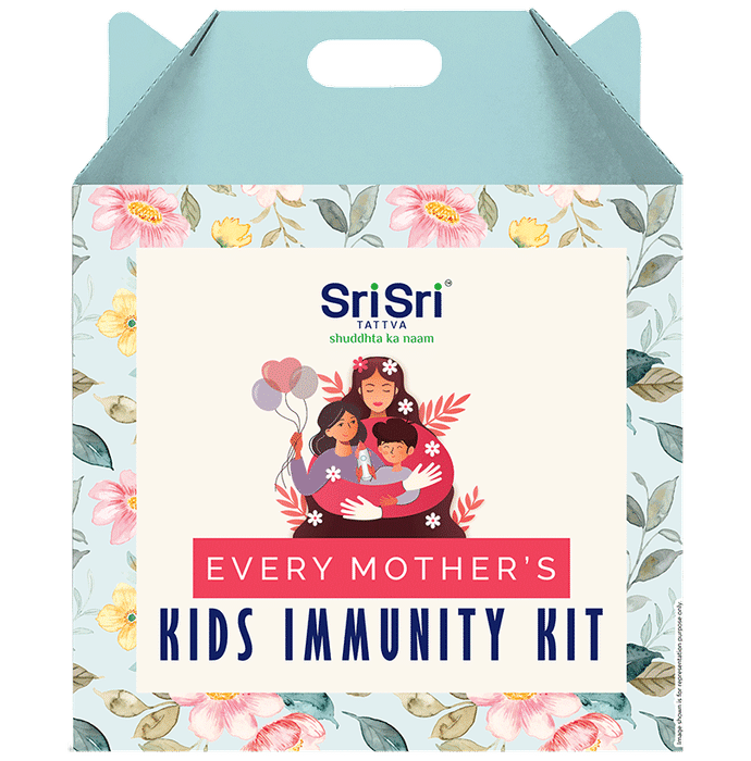 Sri Sri Tattva Every Mother's Kids Immunity Kit - Classic Derma