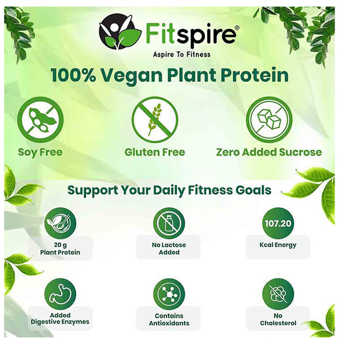 Fitspire Plant Protein Powder Chocolate