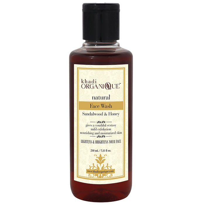 Khadi Organique Natural Face Wash Sandalwood and Honey - Classic Derma