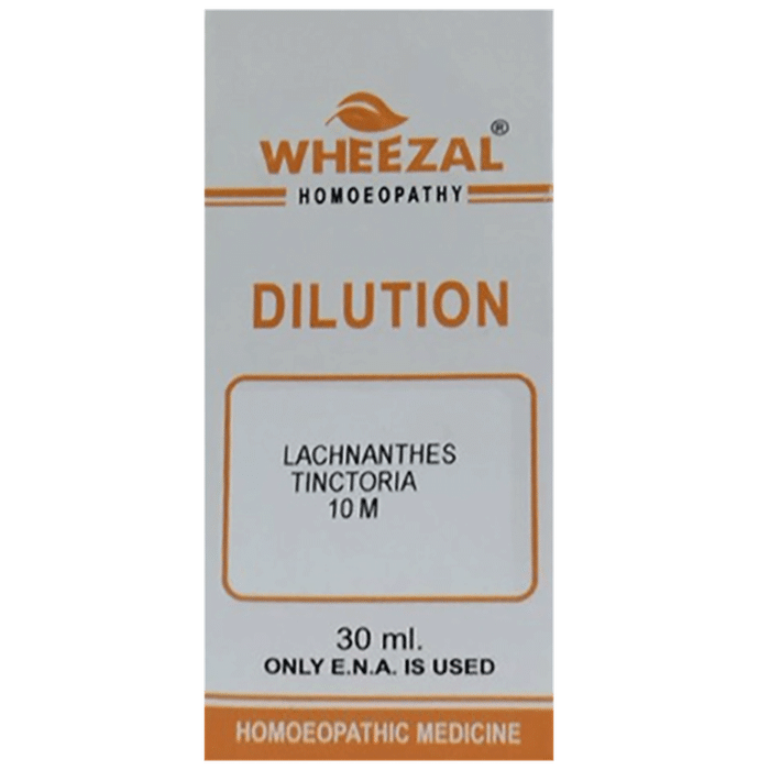 Wheezal Lachnanthes Tinctoria Dilution 10M - Classic Derma