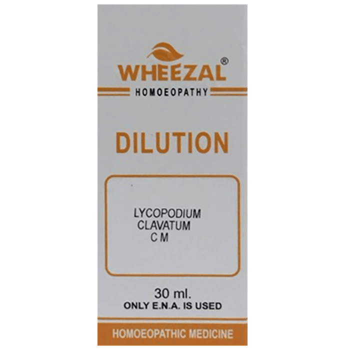 Wheezal Lycopodium C. Dilution CM - Classic Derma